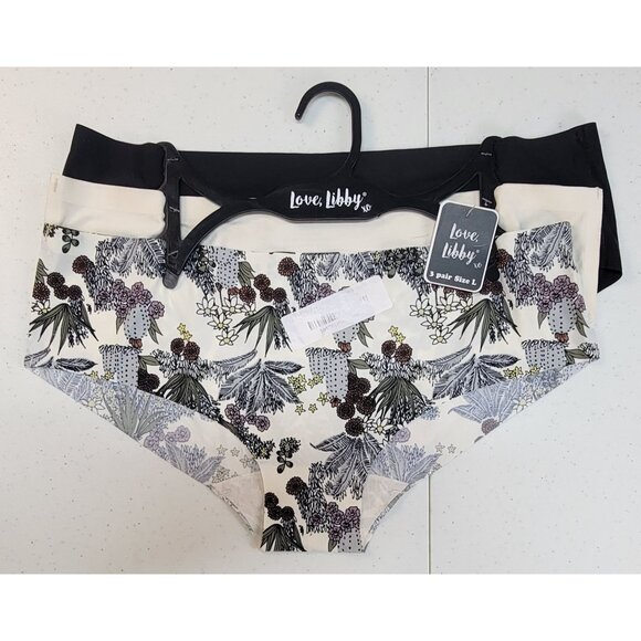 Love Libby Womens Briefs Size L Floral & Botanical Patterns - Picture 6 of 8